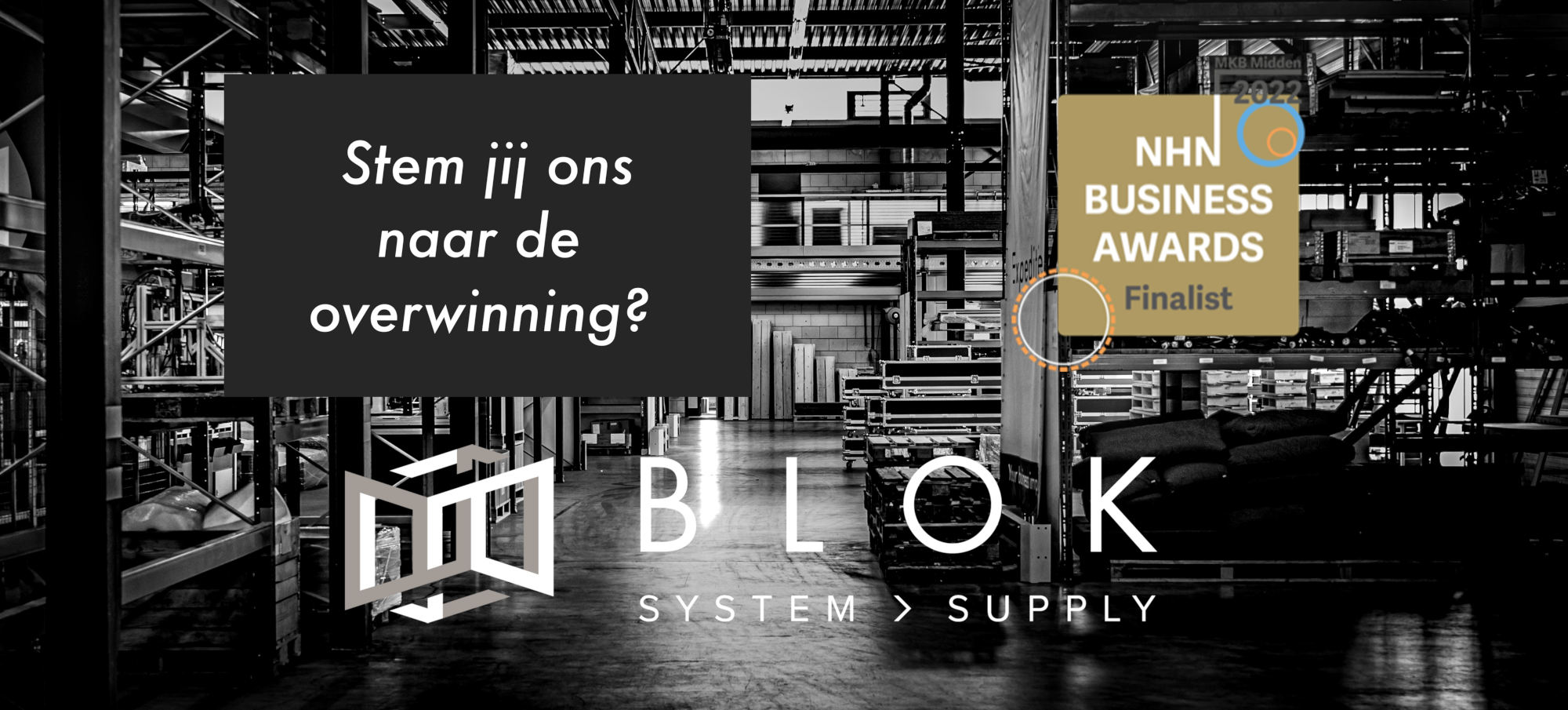 Blok System Supply finalist van de NHN Business Awards 2022